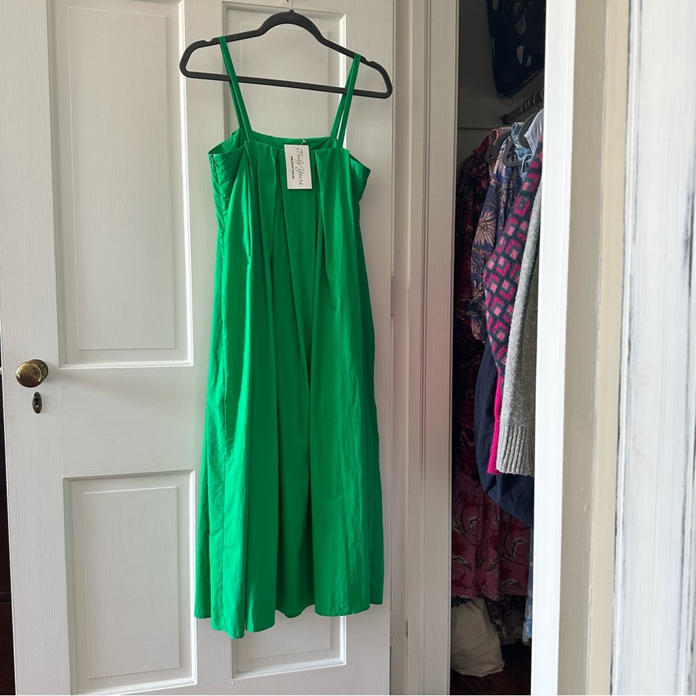 THML Vibrant Green Midi Dress - Picture 4 of 4